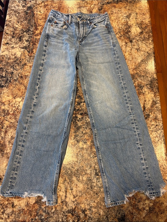 American Eagle Outfitters Denim - American Eagle Baggy Wide Leg Jeans